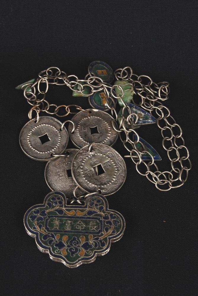 图片[1]-charm; coin((coin-shaped pieces)); lock; baijiasuo BM-As1897-0313.4-China Archive